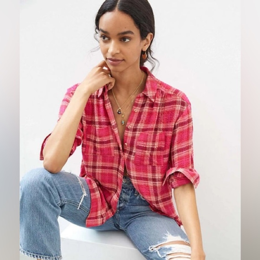 Anthropologie Pilcro Buttondown shirt